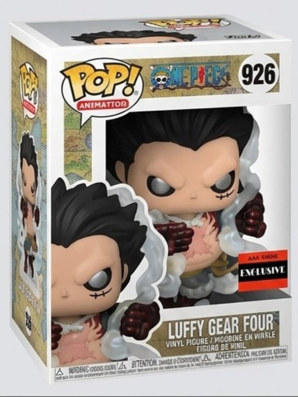 Funko Pop One Piece Luffy Gear Four Metallic #926 Exclusive
